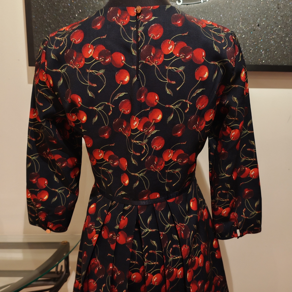 Ted Baker Women's Fyra Cheerful Cherry Bow Dress - Picture 16 of 16